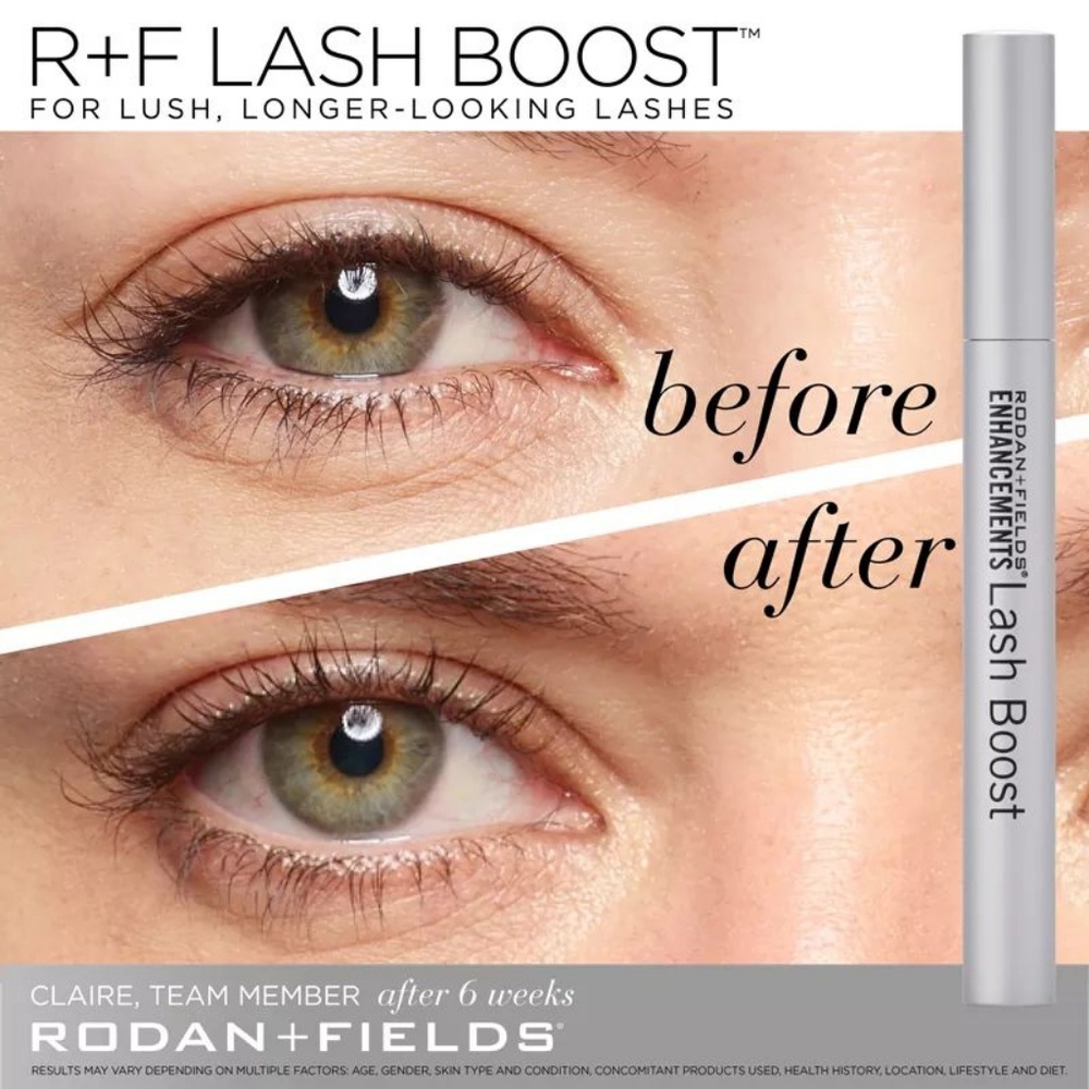 Rodan + Fields lash boost